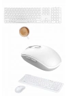 ÇOK SATAN Klavye Mouse Seti Sessiz Kablosuz Türkçe TV  PC Uyumlu