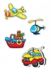 ÇOK SATAN KS  Baby Puzzle 4 in1 Ulaşım / Transportation