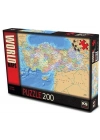 ÇOK SATAN KS Puzzle 200 Parça Türkiye Siyasi Haritası
