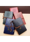 ÇOK SATAN Küçük Boy Pusula Baskılı Deri Defter