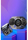 ÇOK SATAN Kulak İçi Kablosuz Bluetooth Kulaklık ve NFC ve GPS Özellikli Akıllı Saat Alarm ve Titreşim