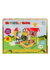ÇOK SATAN LC0115 3D Boyutlu Çiftlik Puzzle -Laçokids