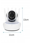ÇOK SATAN LED Aydınlatmalı 5 Antenli Motorlu 1080P Wifi Kamera Sensörlü