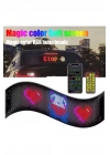 ÇOK SATAN Led Panel Cama Yapışan Telefon Kontrollü Led Ekran Panel 16*64 Led Sayısı
