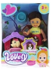 ÇOK SATAN Lovely Mini Bebek Evcil Hayvan ve Kulübesi Oyun Seti