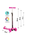 ÇOK SATAN Maxi Twist Işıklı Scooter Pembe - 82244