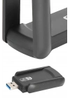 ÇOK SATAN Mbps Wifi Alıcı Kablosuz Wifi Adaptörü Çift Band Çift Antenli