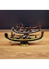 ÇOK SATAN Metal Dekoratif Venedik Kayık