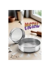 ÇOK SATAN Metal Un Eleği 15 ve 24 cm 2 li SET