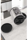 ÇOK SATAN Mikser Kupa Yazılı Mug Bardak Karıştırma Özelliği