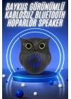 ÇOK SATAN Müzik Çalar Bluetooth Hoparlör Speaker 5.0 Kablosuz Baykuş Görünümlü