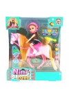 ÇOK SATAN Nini Love Binici Bebek Pembe At
