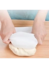 ÇOK SATAN Orta Hamur Torbası Silikon Şeffaf Hamur Yoğurma Torbası Ekmek Makarna Mantı  Hamuru Kolay Yo