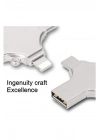 ÇOK SATAN Otg 4in1 Cep Telefonu Çok Fonksiyonlu Usb Flash Bellek 64 Gb Type-c, Micro Sd Ve Kart Okuyucu