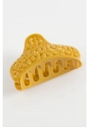 ÇOK SATAN Oval Çiçek Renkli Mandal Toka 8 cm