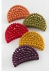 ÇOK SATAN Oval Renkli Mandal Toka 6 cm