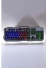 ÇOK SATAN Oyuncu Klavyesi Q Klavye RGB Işıklı Mouse Hediyeli
