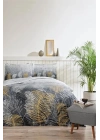 ÇOK SATAN Özdilek Çift Kişilik Ranforce Nevresim Takımı Golden Palm