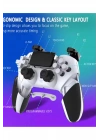 ÇOK SATAN P4 Plus Bluetooth Titreşimli Ps4/ps5 Uyumlu Pc Telefon Joystick Kablosuz Oyun Kolu Siyah