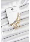ÇOK SATAN Pirinç Gold Renk Set Küpe