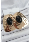 ÇOK SATAN Pirinç Gold Renk Vintage Kadın Küpe