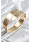 ÇOK SATAN Pirinç Sarmal Model Gold Renk Pazu Bileklik