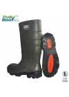® Pollyboot Vega 45 Numara Çelik Burunlu Çizme Poliüratan
