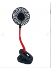 ÇOK SATAN Portatif Işıklı Mini Klipsli Fan