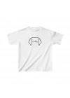 Çocuk Baskılı T-Shirt - Beyaz