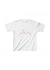 Çocuk Baskılı T-Shirt - Beyaz