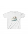 Çocuk Baskılı T-Shirt - Beyaz