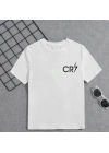 Çocuk Baskılı T-Shirt - Beyaz