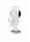 ÇOK SATAN Projeksiyon Astronot Lamba Speaker Sevimli Astronot Bluetooth Hoparlör