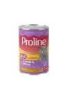 ÇOK SATAN Proline Pate İçinde Et Parçacıklı Kuzu Etli ve Havuçlu Yetişkin Konserve Kedi Maması 395 Gr
