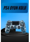 ÇOK SATAN PS4 Joystick Oyun Kolu Titreşimli Uzun Pil Ömrü USB Şarj Kablolu