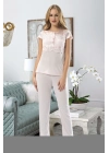 ÇOK SATAN Pudra Penye Pijama Takımı - 1417