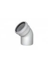 ® Pvc Atık Su Borusu 45 derece 50 mm 10 Adet