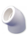 ® Pvc Boru Dirsek 45 Derece PPRC 20 mm 10 Adet