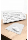 ÇOK SATAN Q Klavye Beyaz Klavye Ve Mouse Seti Kablosuz USB Girişli