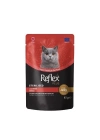 ÇOK SATAN Reflex Plus Jöle İçinde Biftekli Pouch Kısırlaştırılmış Konserve Kedi Maması 85 Gr