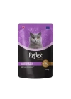 ÇOK SATAN Reflex Plus Jöle İçinde Somonlu ve Ton Balıklı Pouch Yetişkin Konserve Kedi Maması 85 Gr