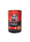 ÇOK SATAN Reflex Plus Sos İçinde Et Parçacıklı Kuzu Etli Yetişkin Konserve Kedi Maması 400 Gr