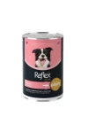 ÇOK SATAN Reflex Plus Sos İçinde Somonlu Yetişkin Konserve Köpek Maması 400 Gr