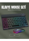 ÇOK SATAN RGB Aydınlatmalı Şarjlı Kablosuz Klavye ve Mouse Seti – Modern ve Kompakt Tasarım