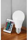 ÇOK SATAN RGB Led Lamba Led Işık Ampul Renk Değiştirebilen 100 Watt