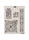 ® Rich Dantel Seri DN-904 Stencil 35x25 cm
