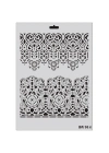 ® Rich Dantel Seri DN-914 Stencil 35x25 cm