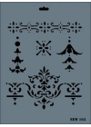 ® Rich New Seri N-103 Stencil 35x25 cm