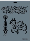 ® Rich New Seri N-109 Stencil 35x25 cm