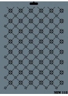 ® Rich New Seri N-115 Stencil 35x25 cm